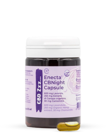 CBNight capsules - capsules de CBD pour le sommeil