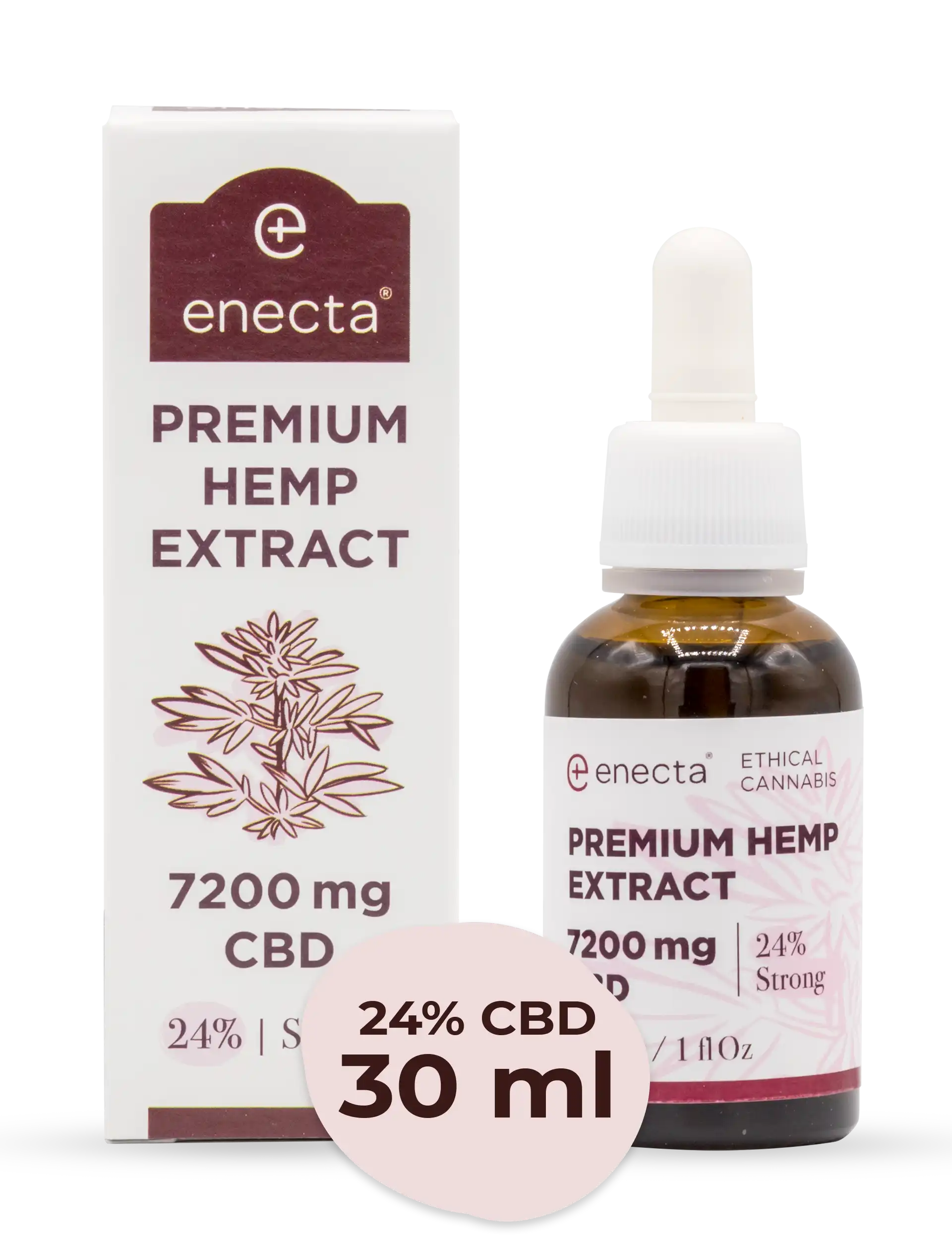 24% CBD oil - Enecta